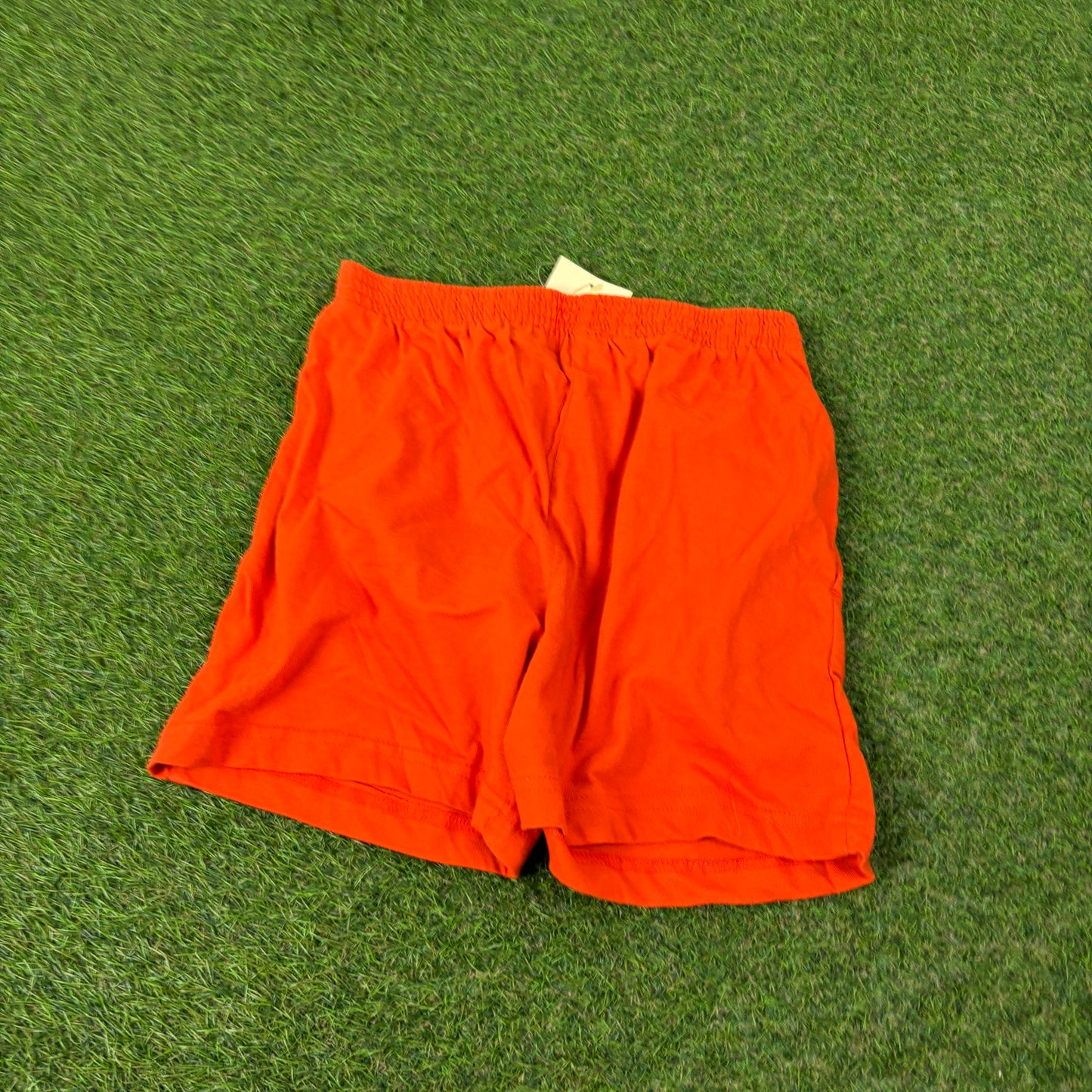 90s Nike Cotton Shorts Orange XS
