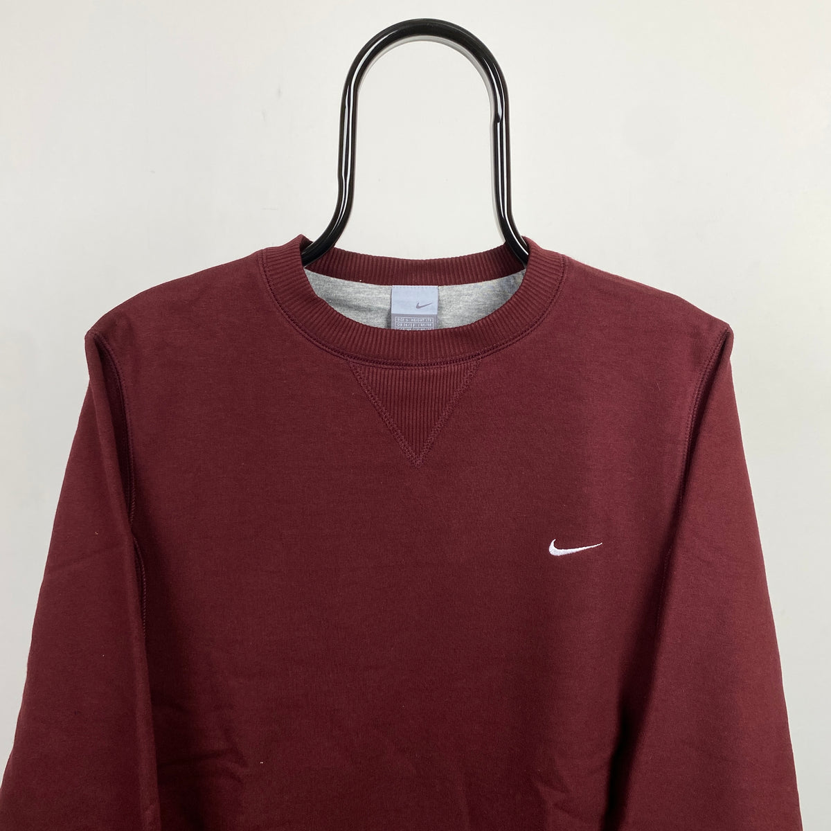 Vintage maroon 2025 nike sweatshirt