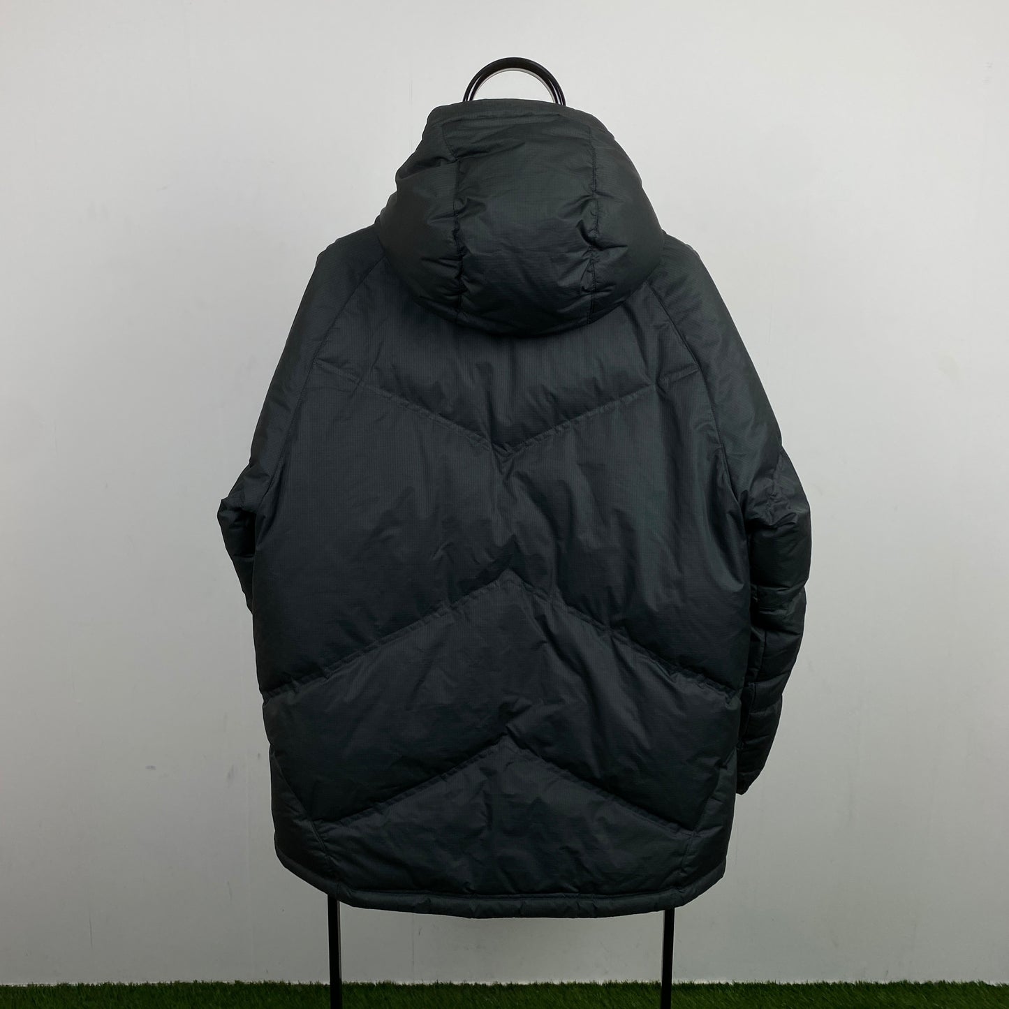 90s Nike Down Puffer Jacket Grey Medium