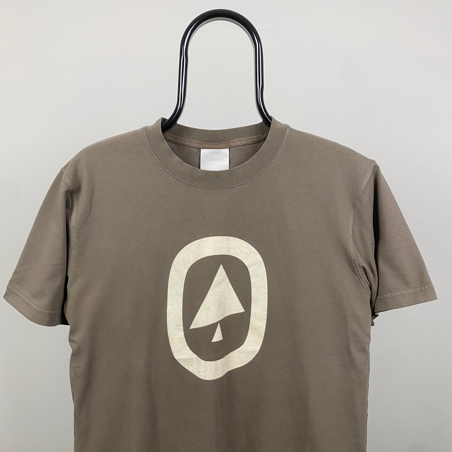 00s Nike Oregon T-Shirt Brown Small
