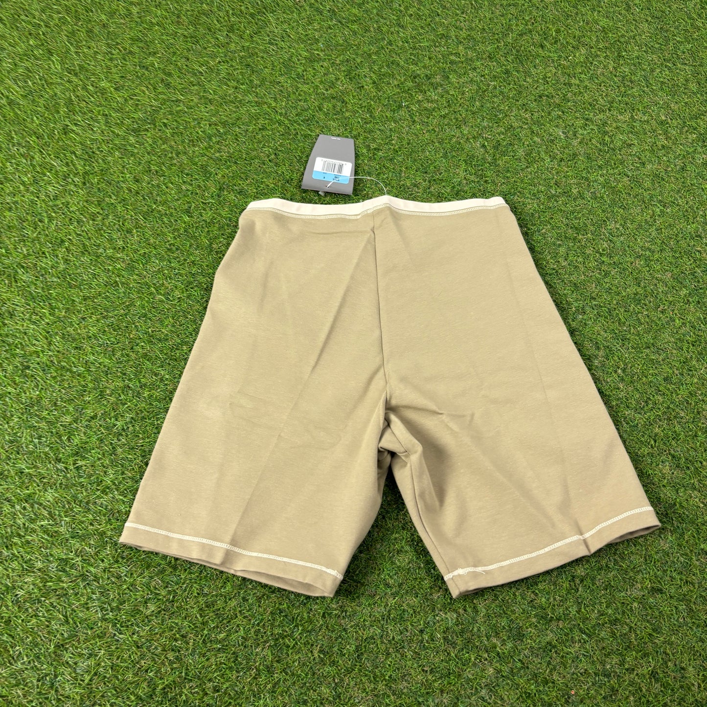 00s Nike Cotton Stretchy Shorts Brown Medium