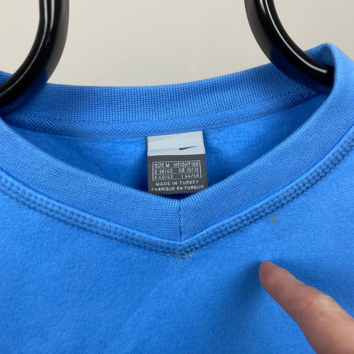 00s Nike Sweatshirt Blue Womens Medium