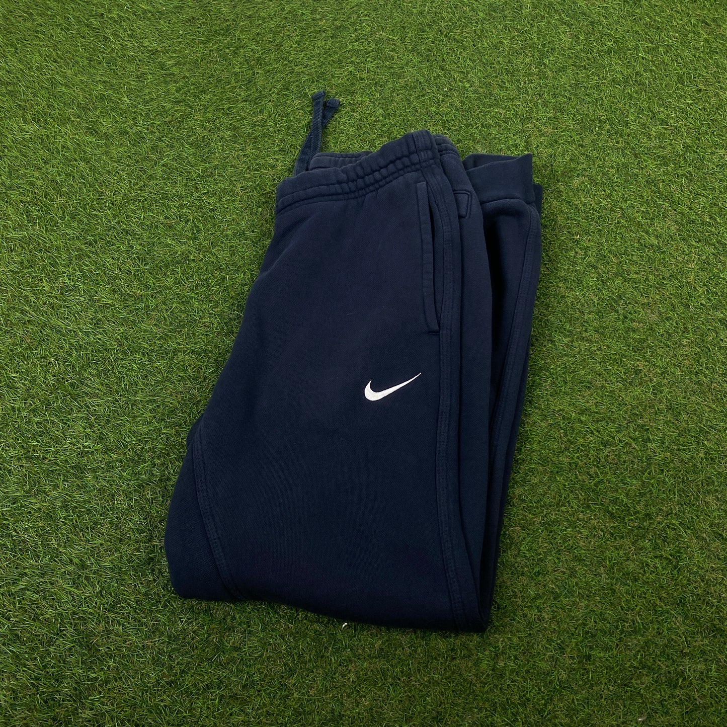 00s Nike Cotton Joggers Blue Small