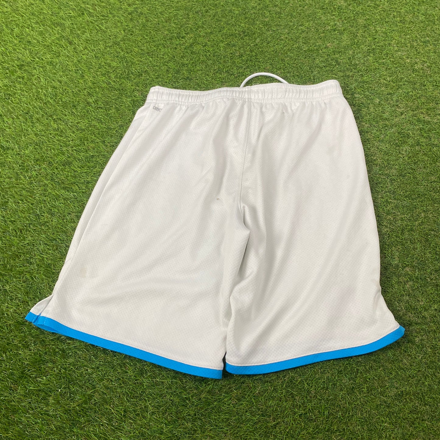 Retro Puma Marseille Football Shorts White Small