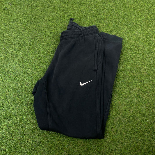 00s Nike Cotton Joggers Black Small