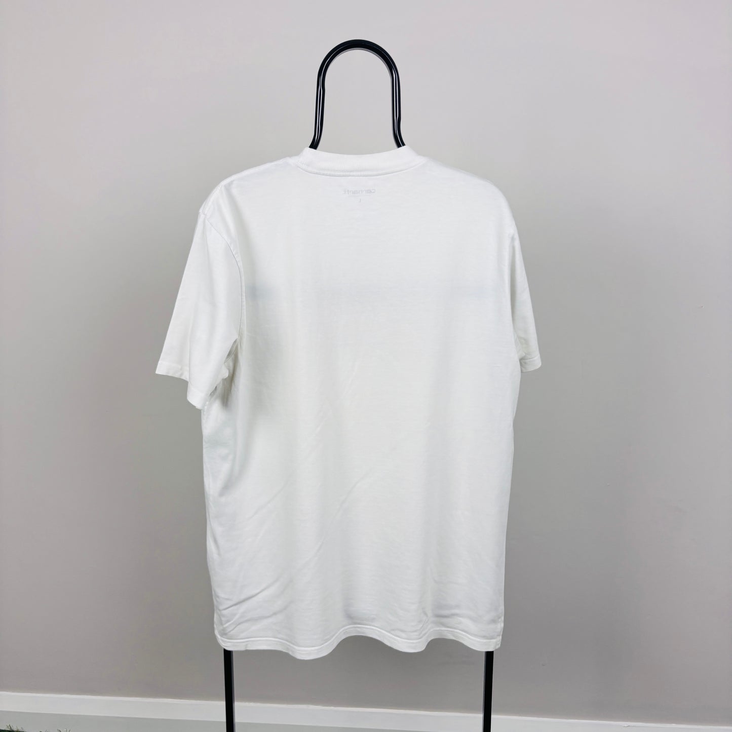 00s Carhartt T-Shirt White Large