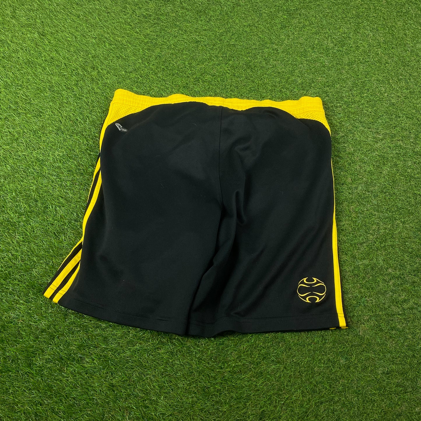 00s Adidas AIK Football Shorts Black Medium
