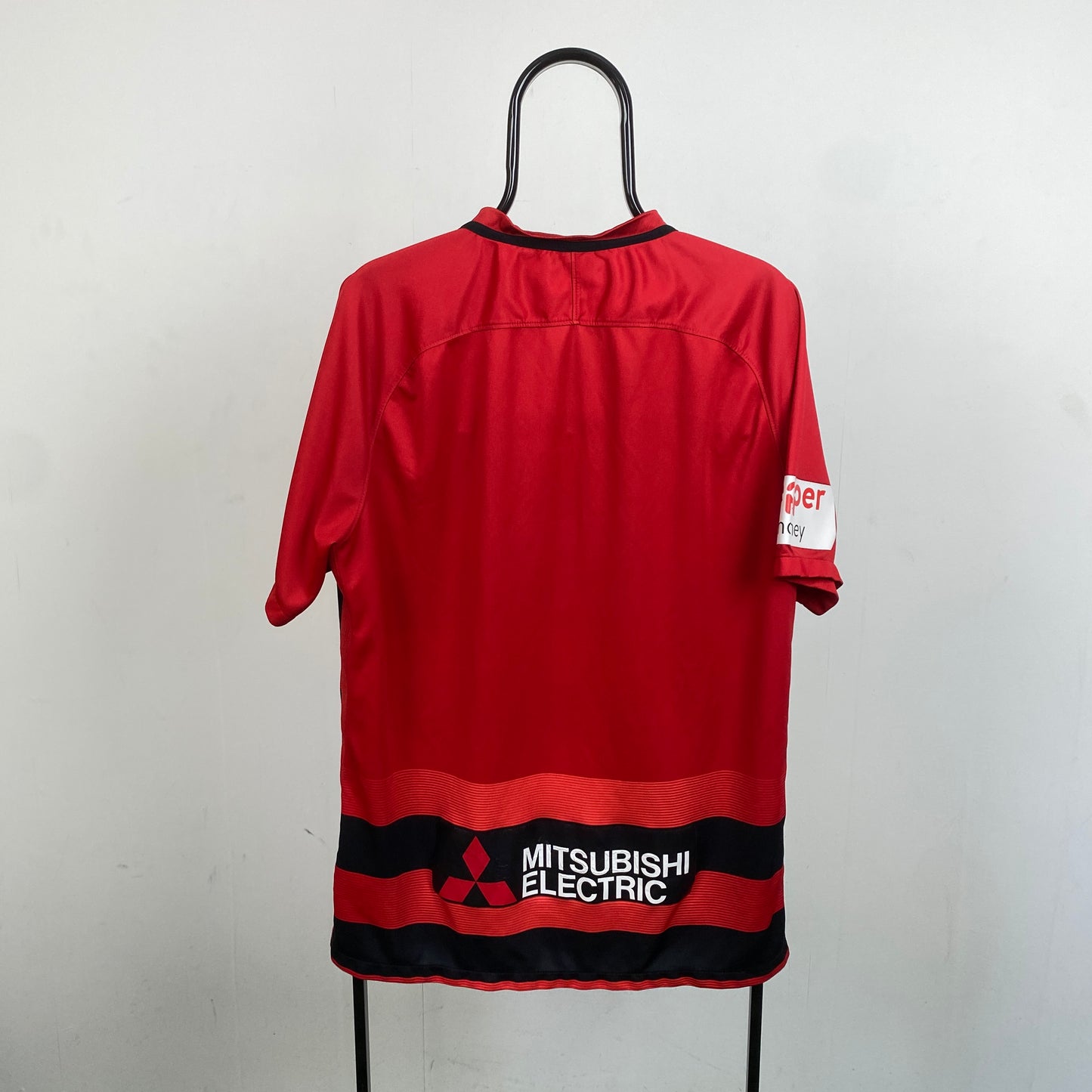 00s Nike Western Sydney Wanderers Football Shirt T-Shirt Red XL