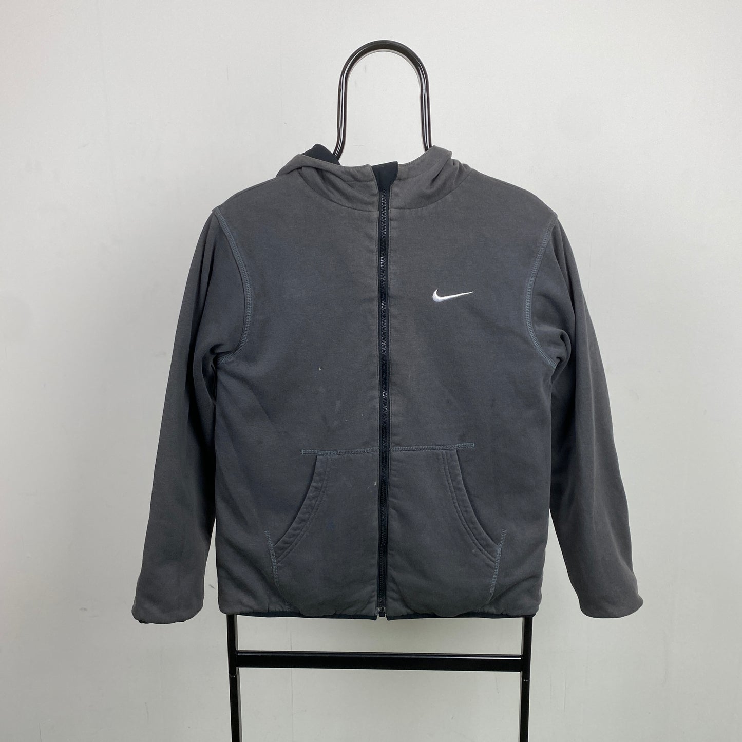 00s Nike Reversible Piping Jacket Black Small