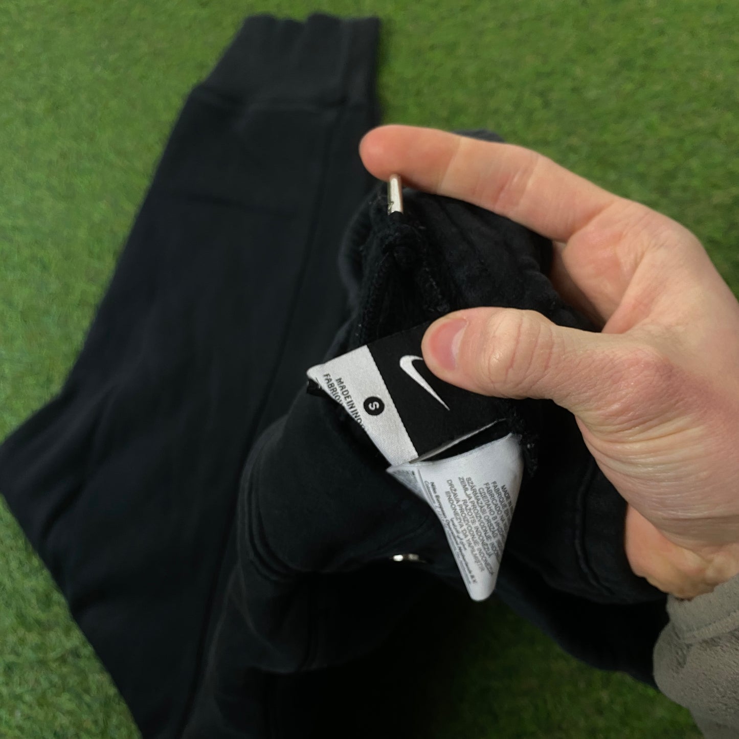 00s Nike Cotton Joggers Black Small