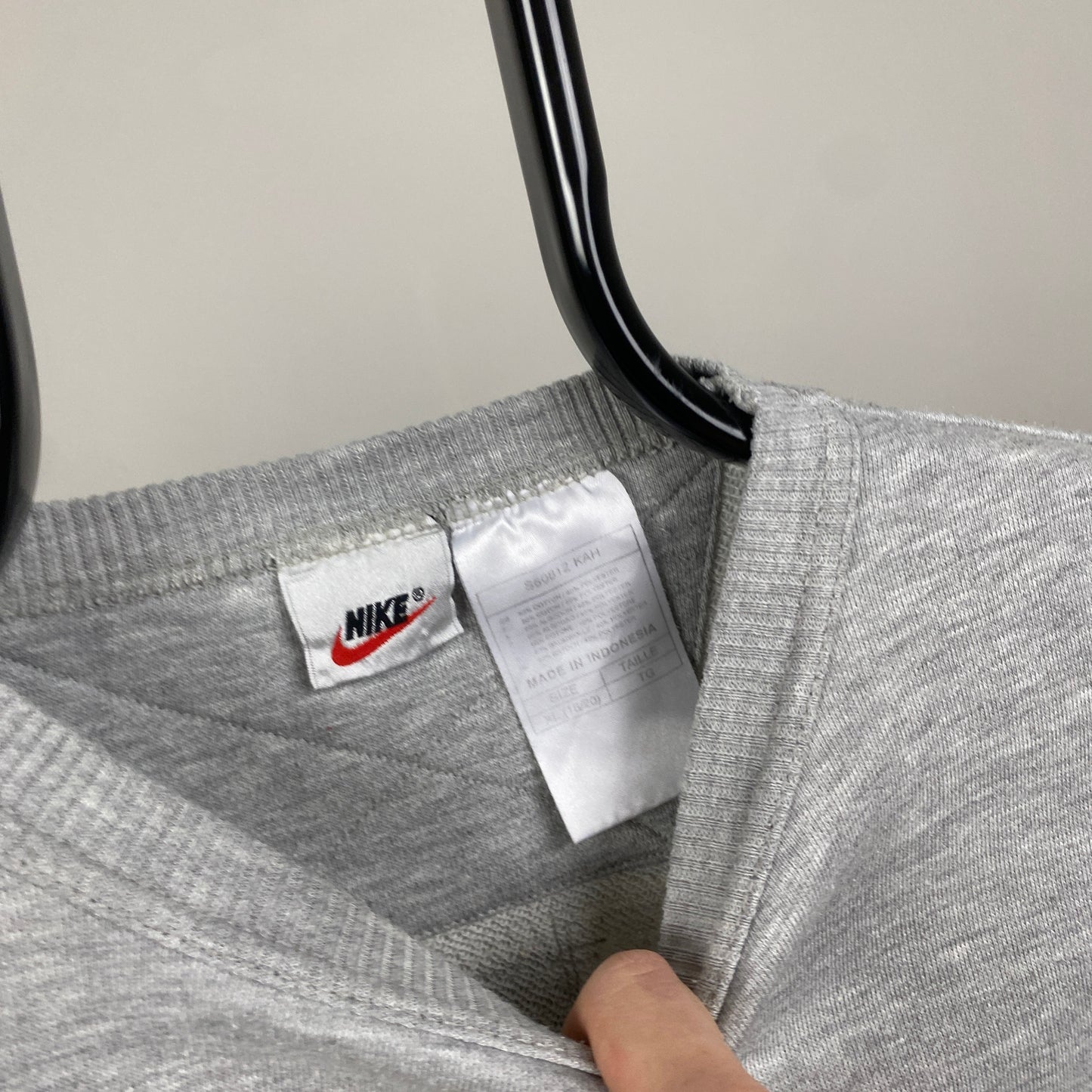 90s Nike Air Sweatshirt Grey Small
