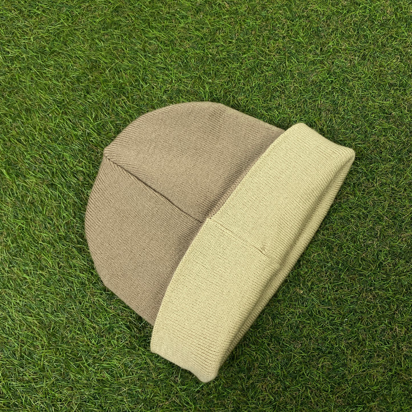 00s Nike Reversible Beanie Hat Brown