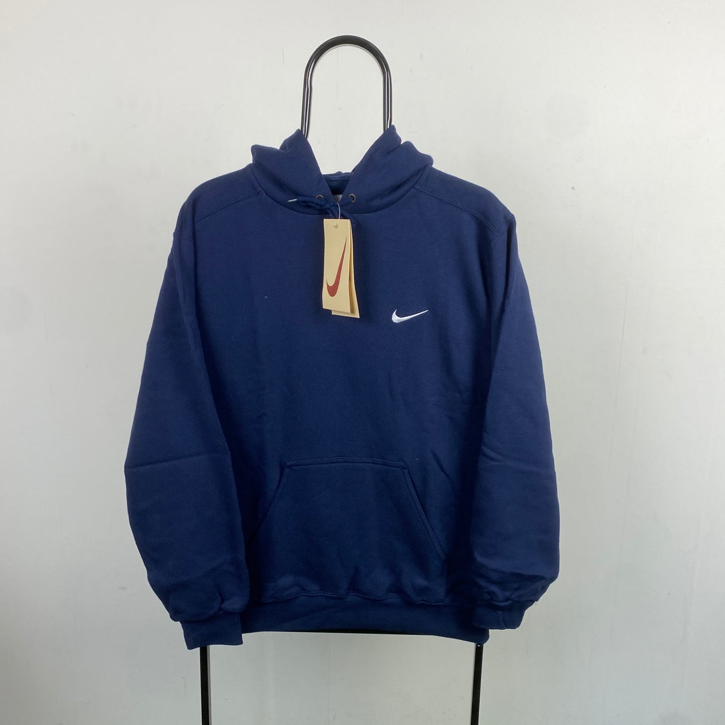 90s Nike Hoodie Blue XS