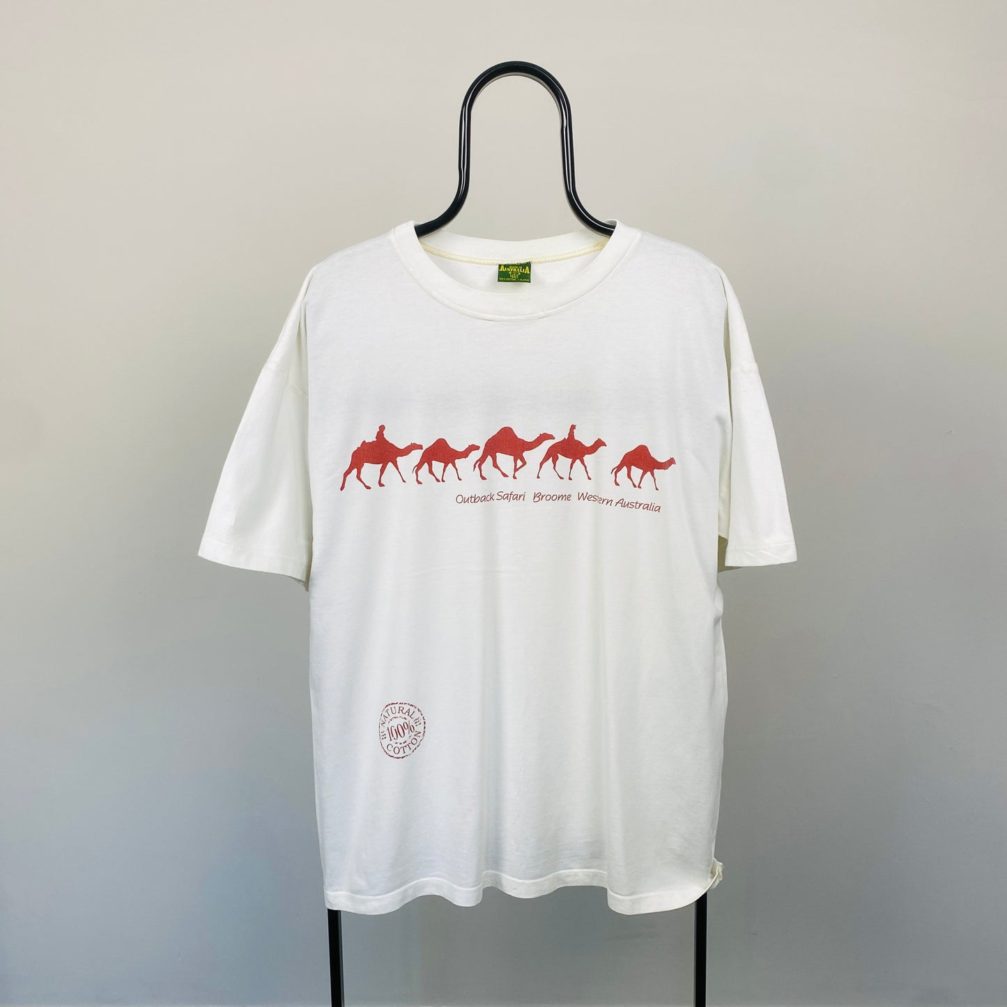 90s Outback Safari Australia T-Shirt White XL