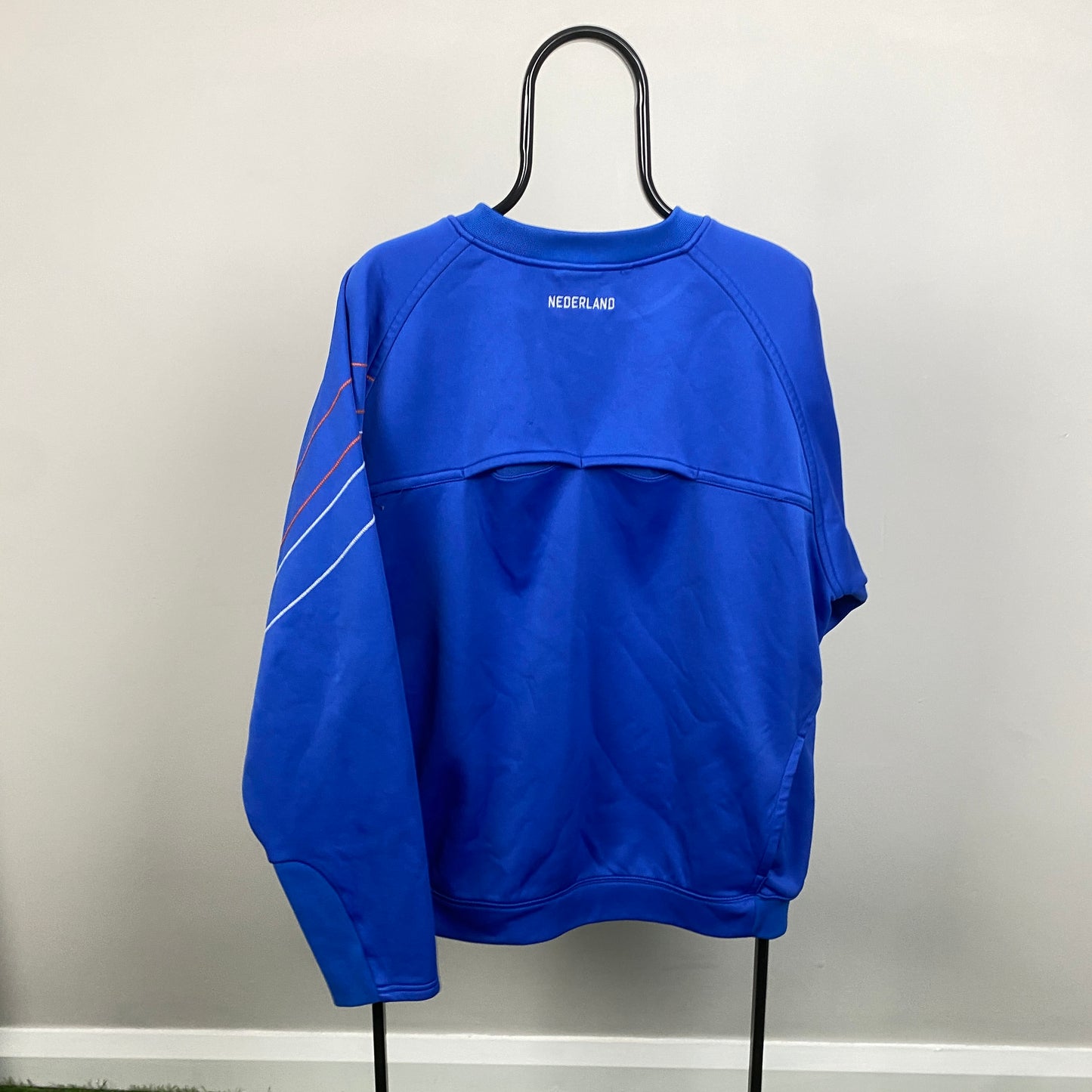 90s Nike Netherlands Therma-Fit Sweatshirt Blue XL