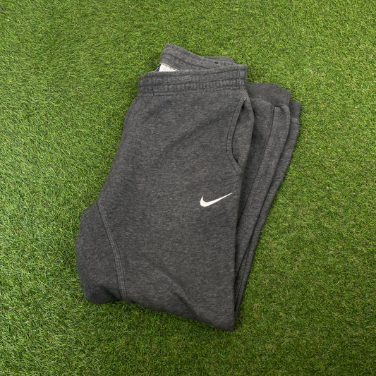 00s Nike Cotton Joggers Grey Small
