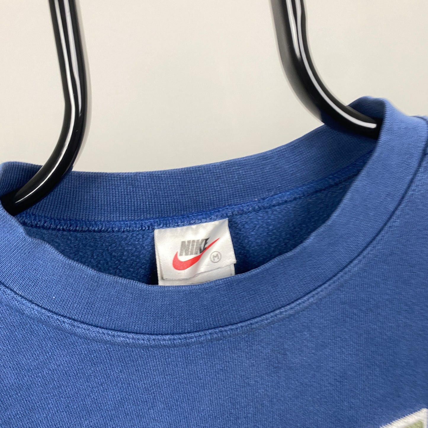 90s Nike Sweatshirt Blue Medium