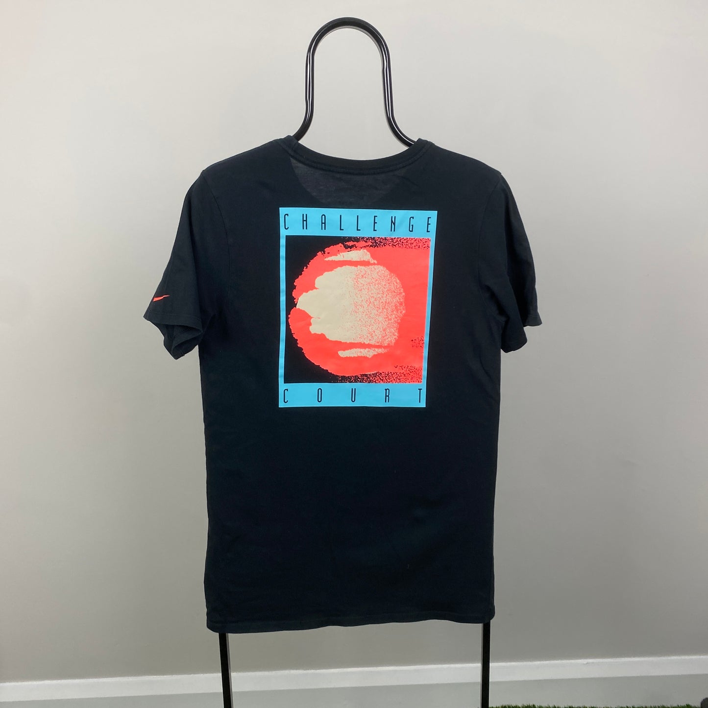 00s Nike Challenge Court T-Shirt Black Small