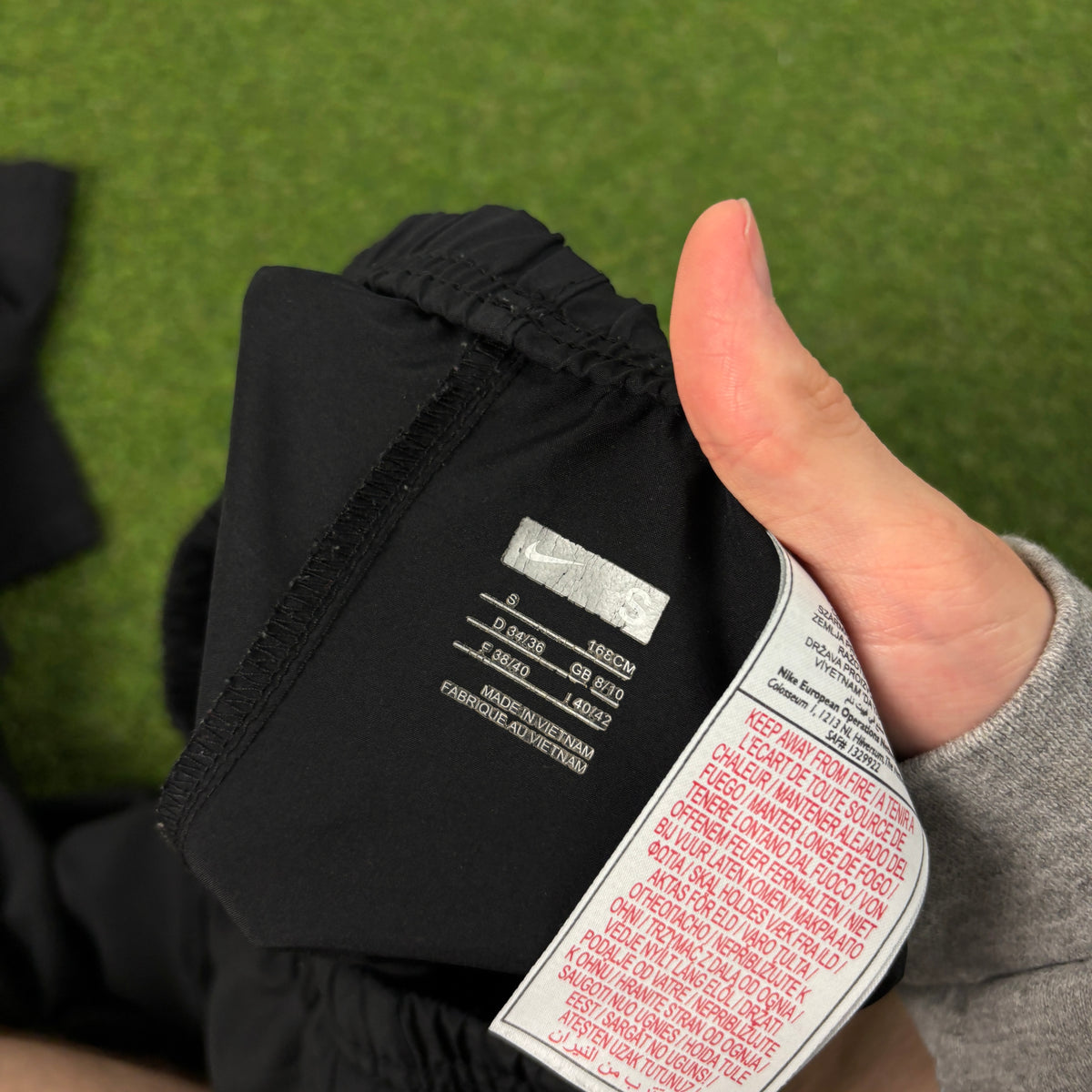 00s Nike Piping Joggers Black Small