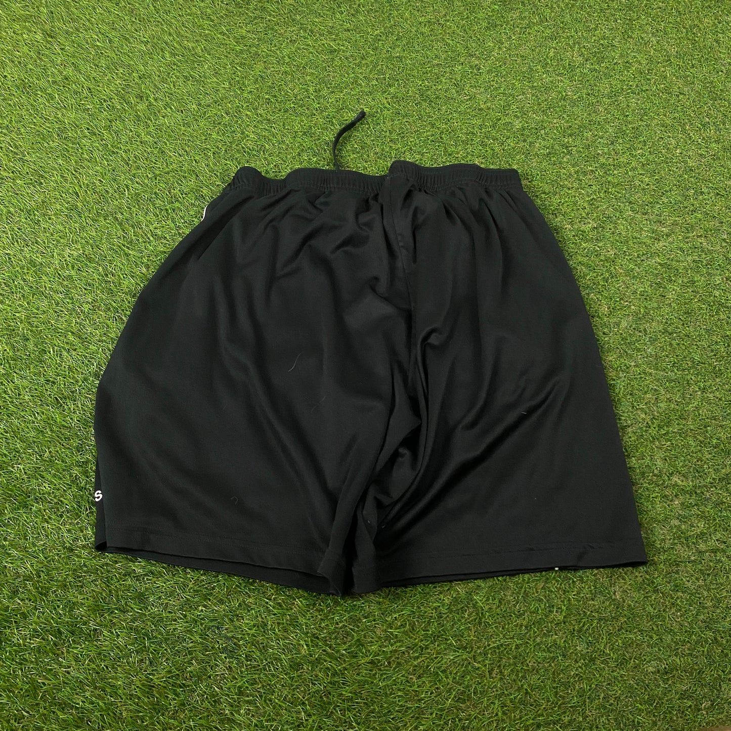 00s Adidas Football Shorts Black Large
