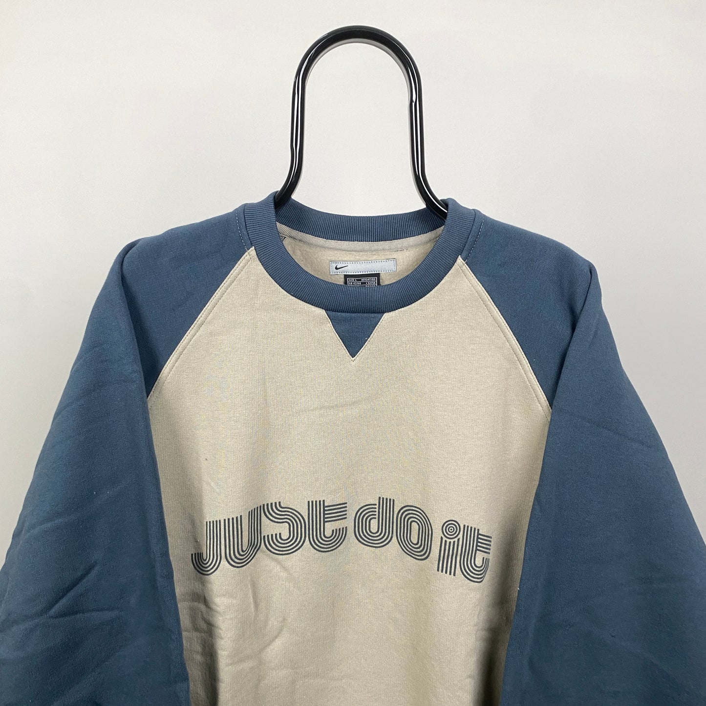 00s Nike Sweatshirt Blue Large