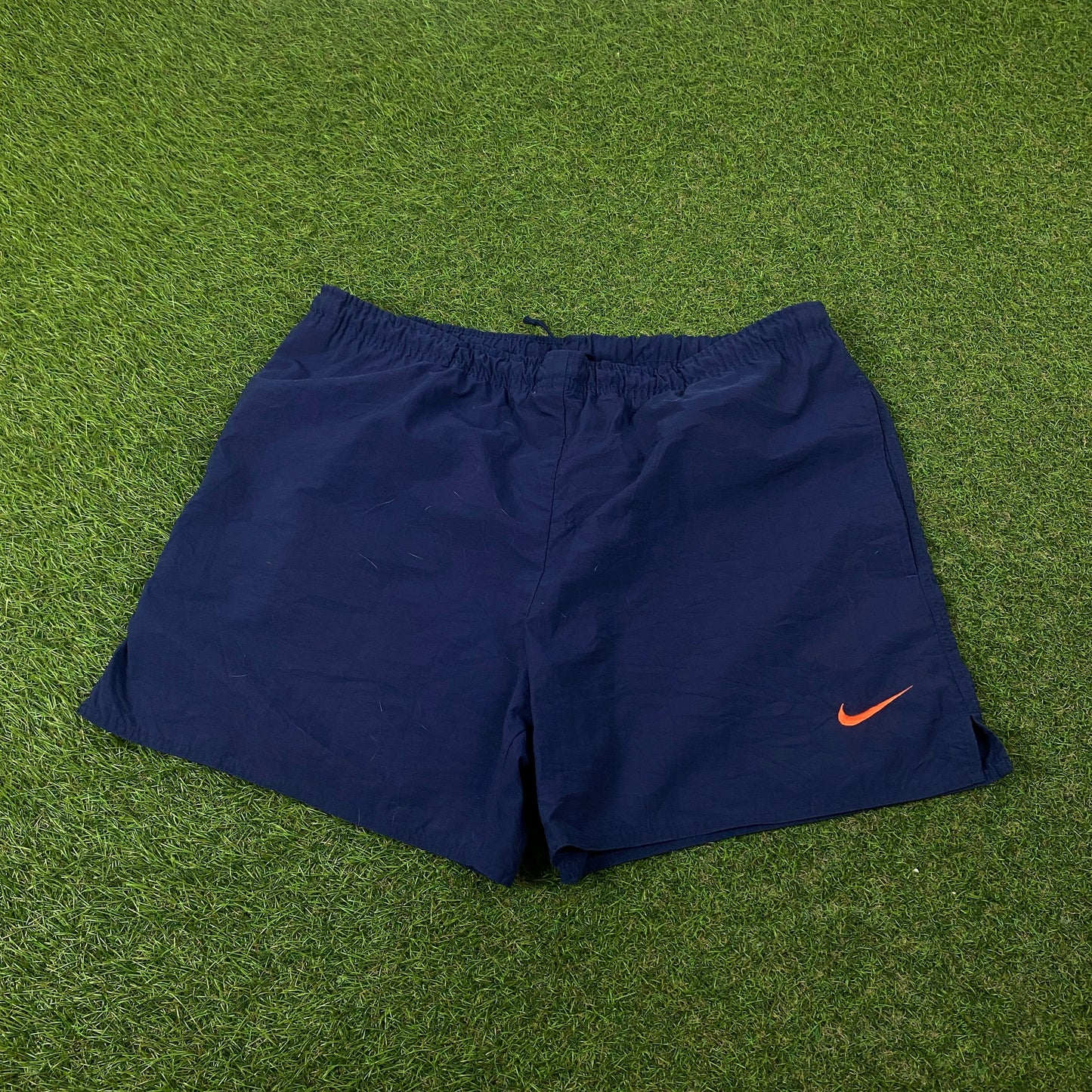 90s Nike Shorts Blue Large