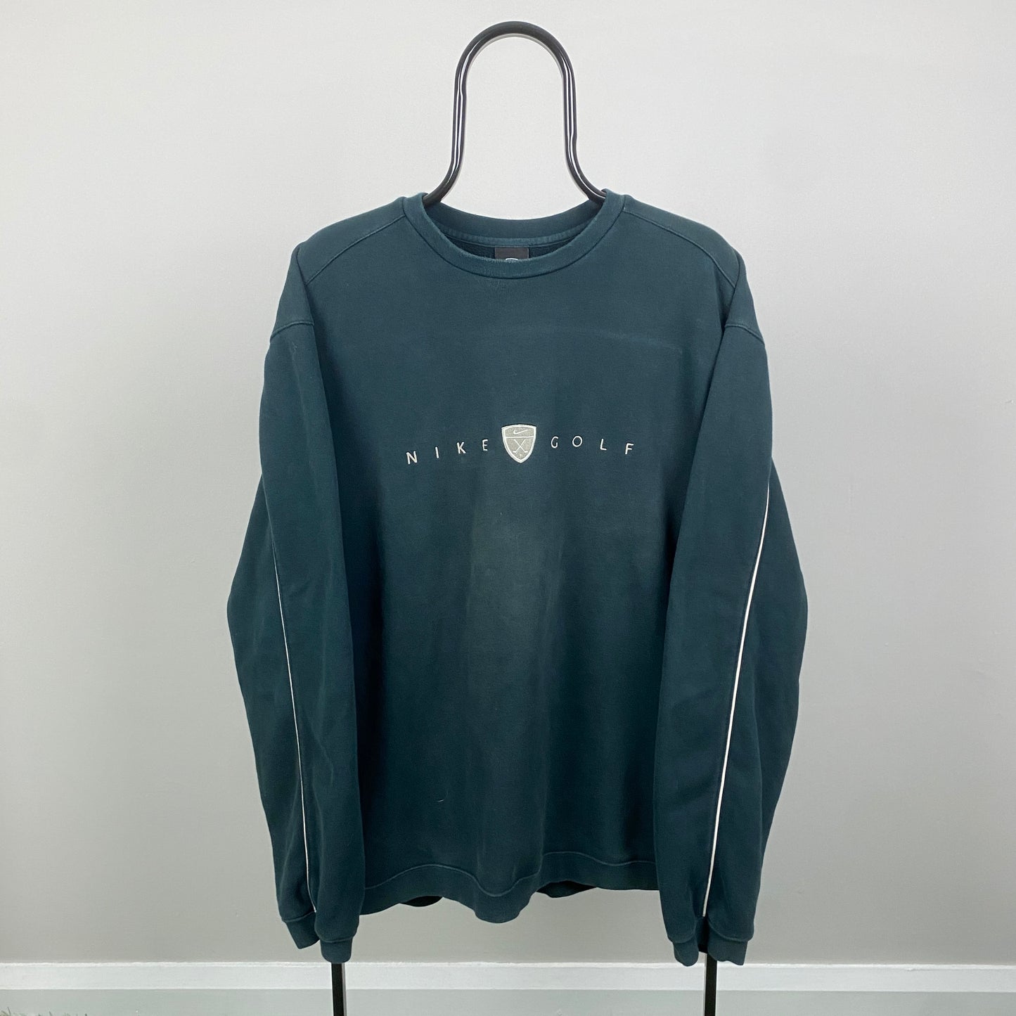 00s Nike Golf Sweatshirt Blue XL