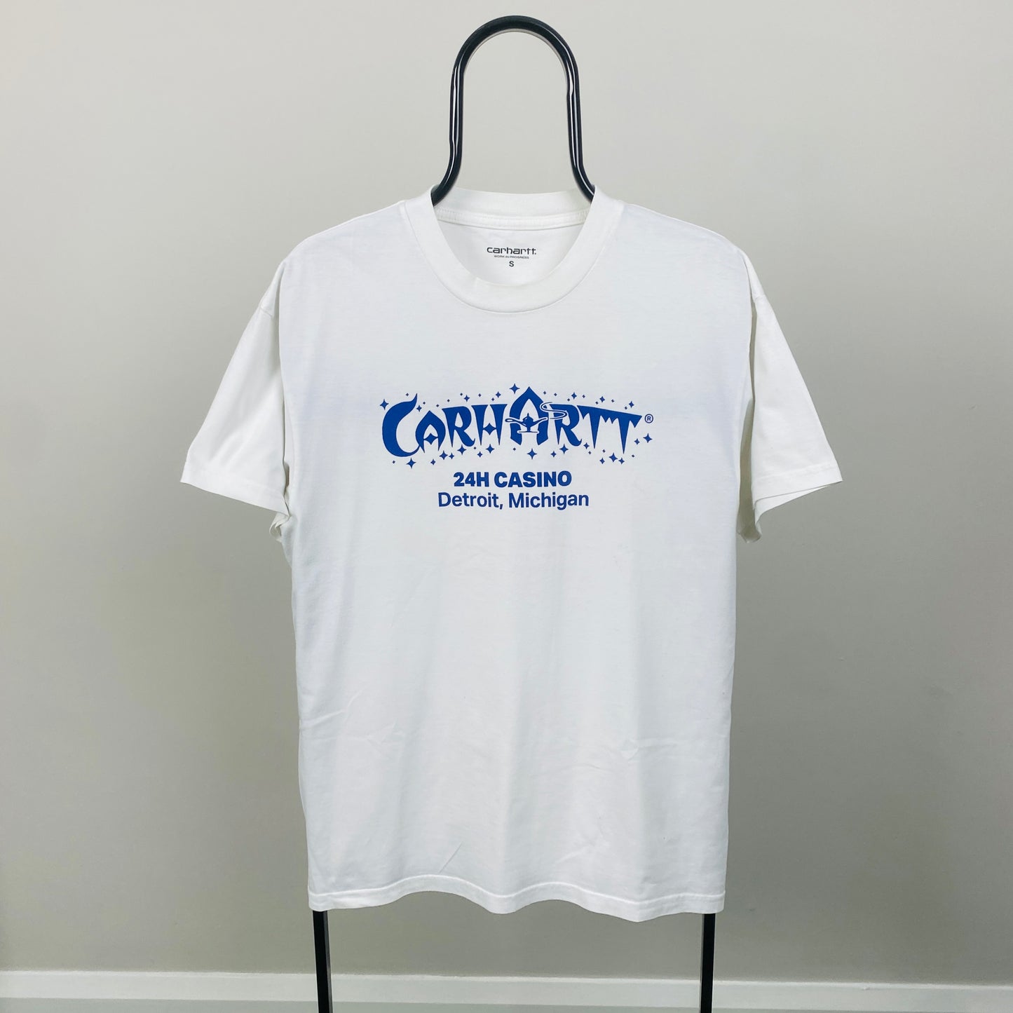 00s Carhartt T-Shirt White Small