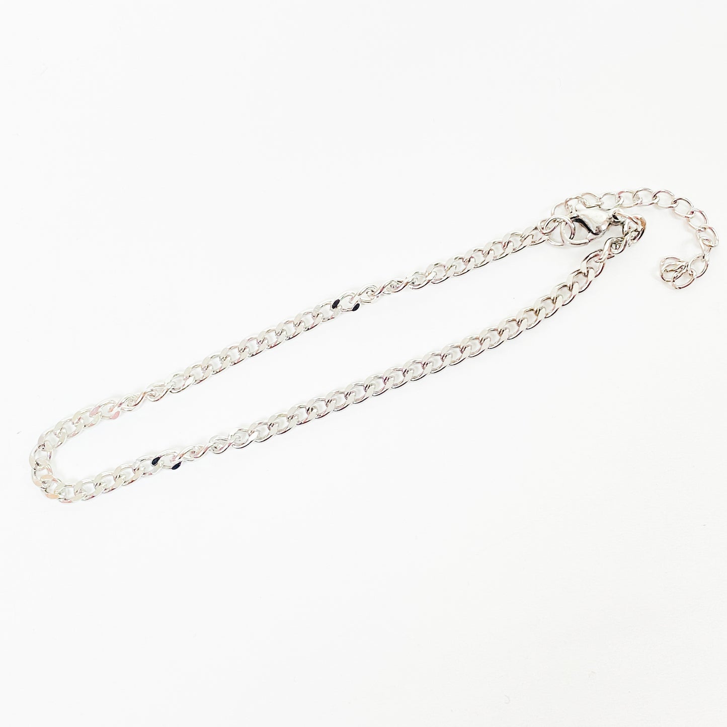 Retro Bracelet Necklace Chain Silver