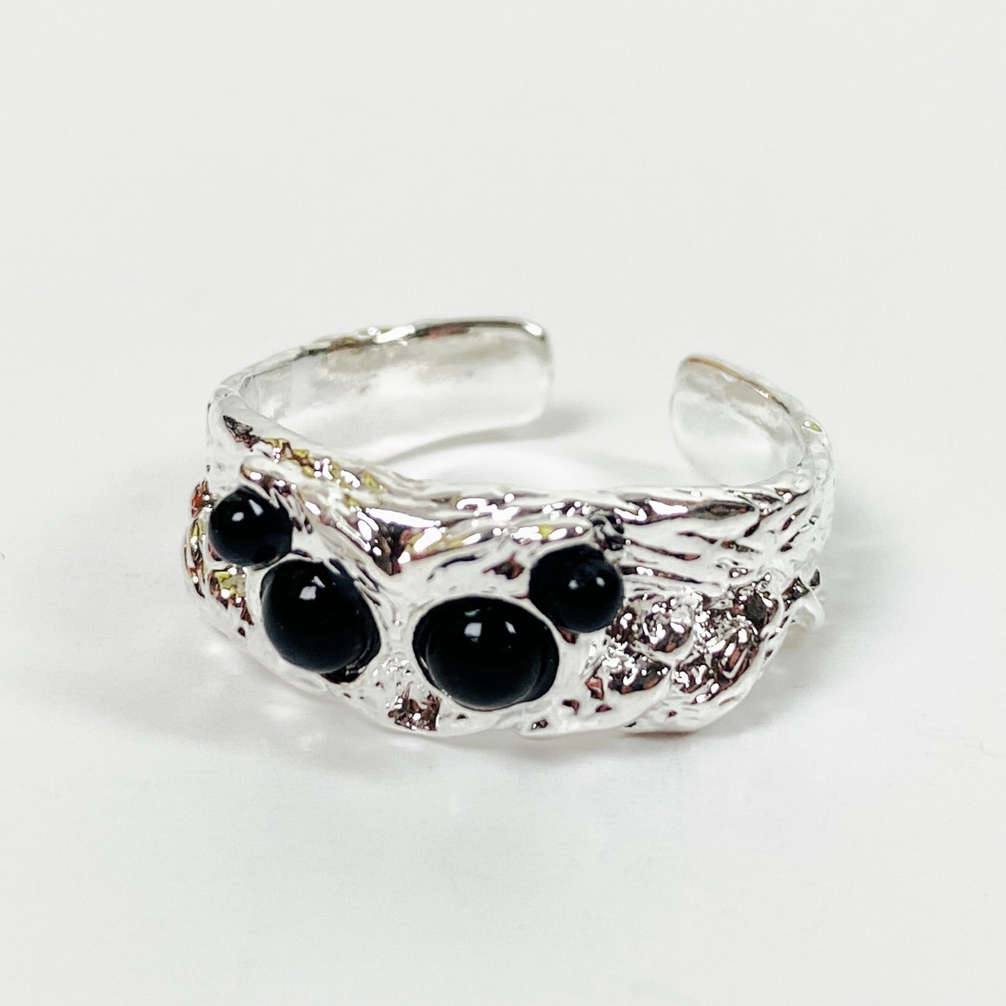 Adjustable Spider Ring Silver