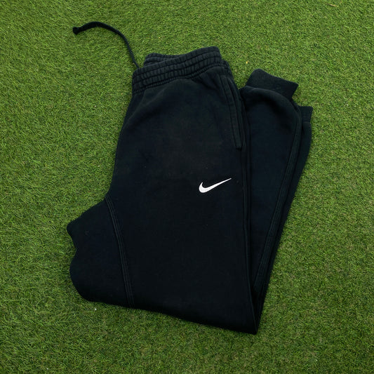 00s Nike Cotton Joggers Black Small