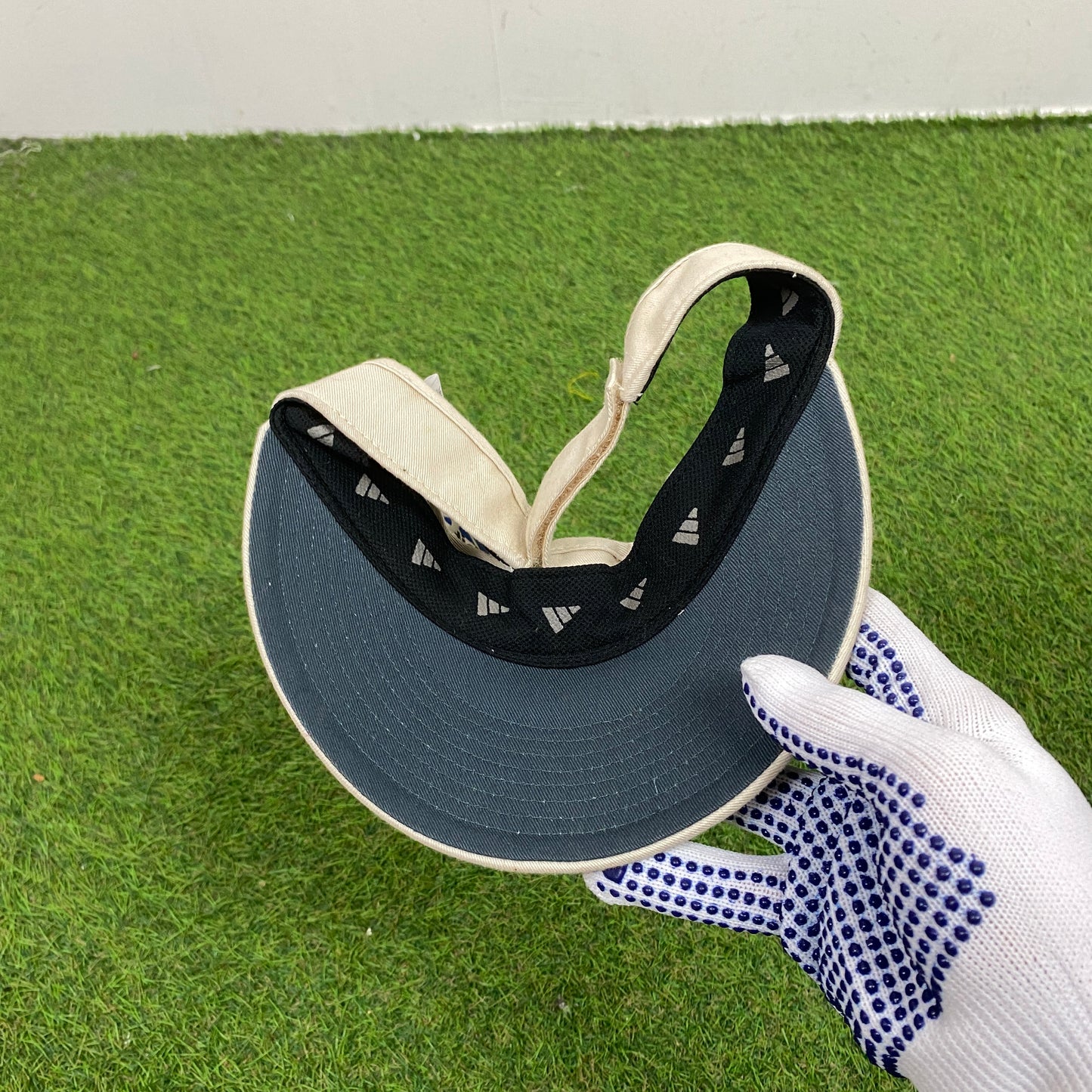 90s Adidas Golf Visor Hat Brown