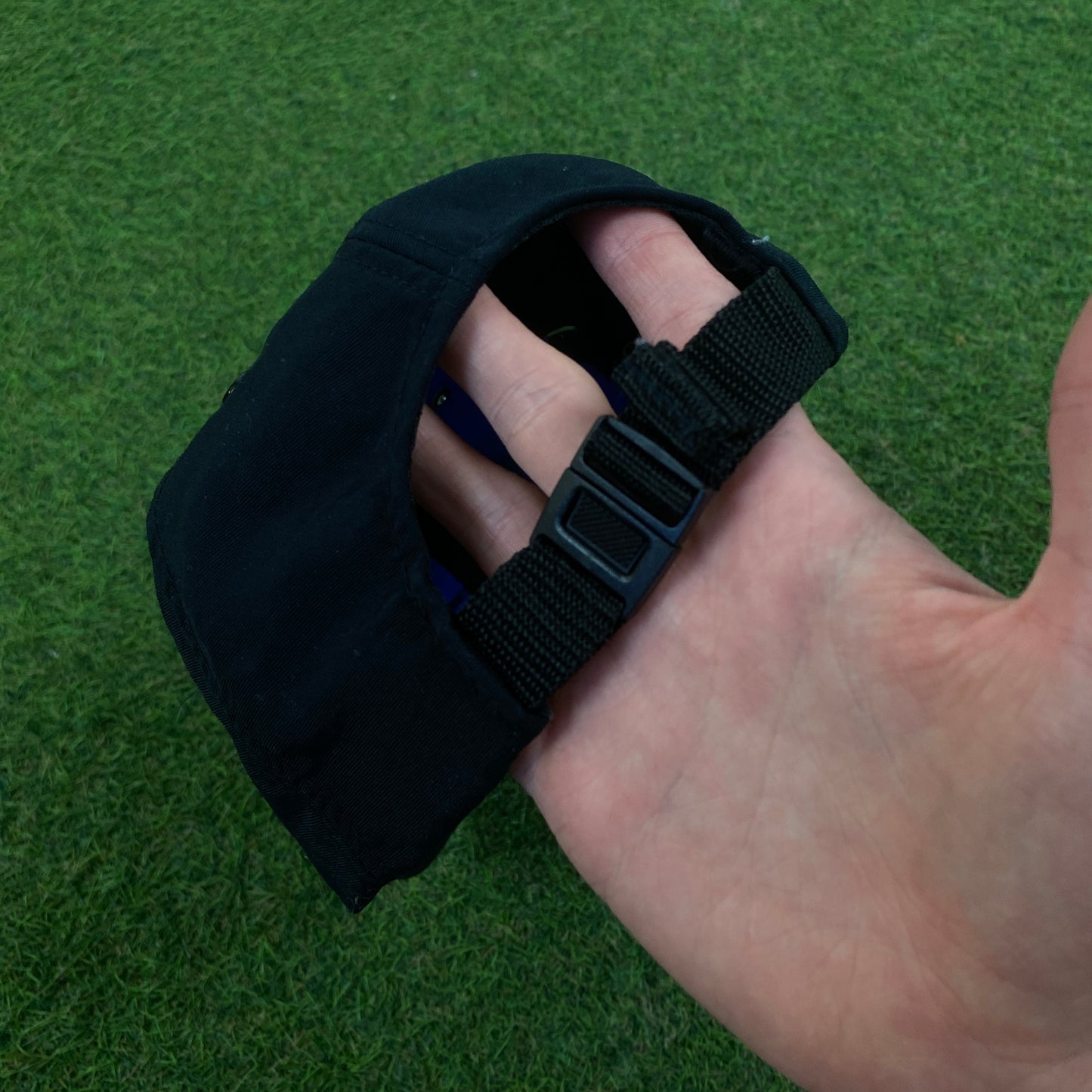 Retro Hypnotic Rave Hat Blue