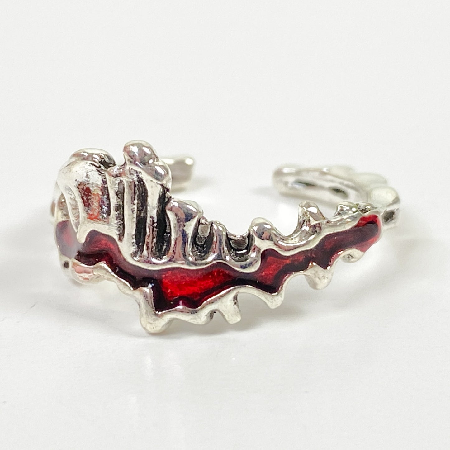 Vintage Retro Adjustable Stack Ring Silver