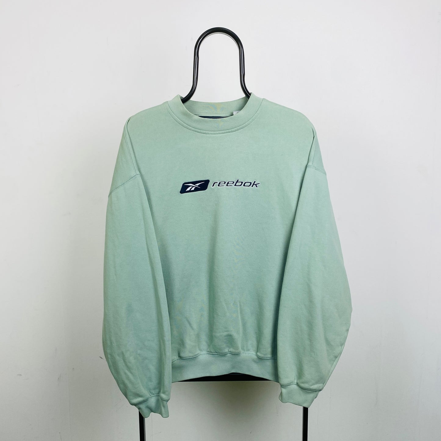 Retro Reebok Sweatshirt Matcha Green XL