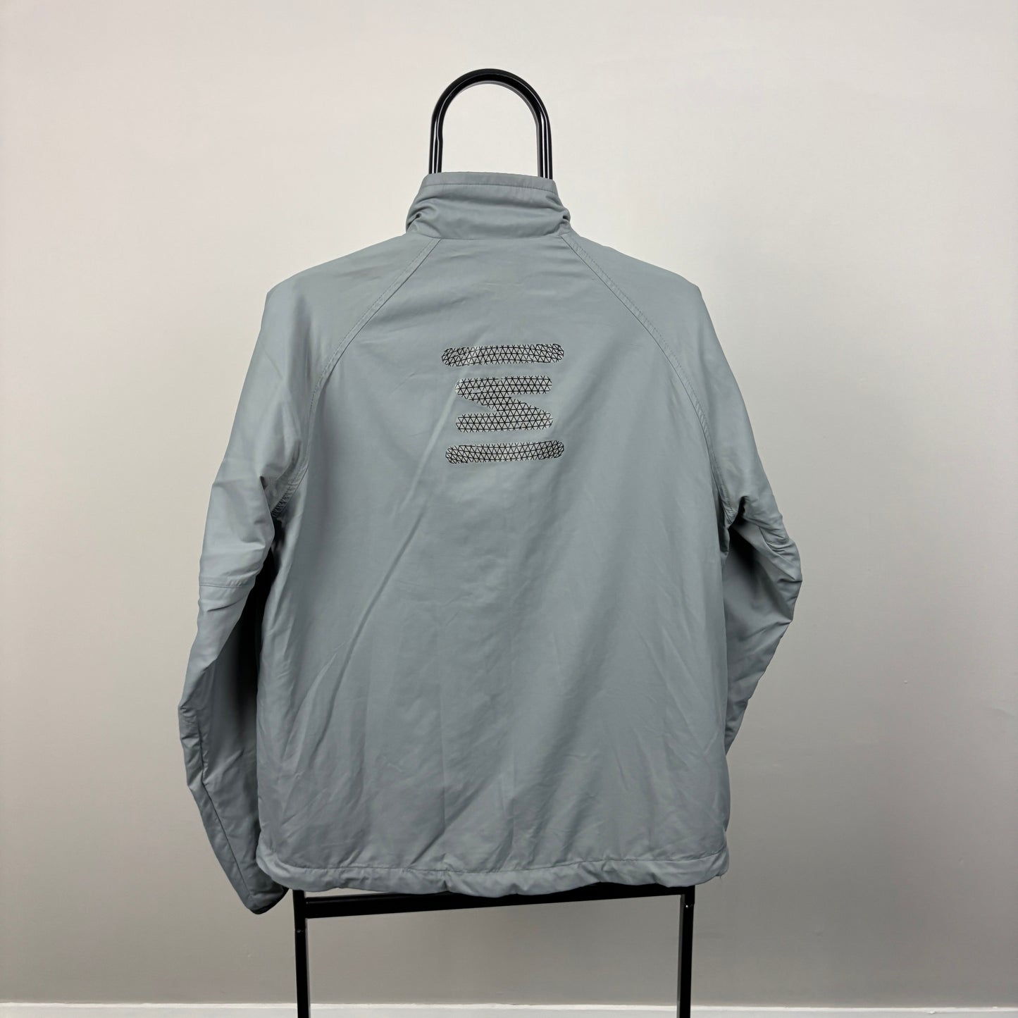 00s Nike Shox Windbreaker Jacket Grey Small