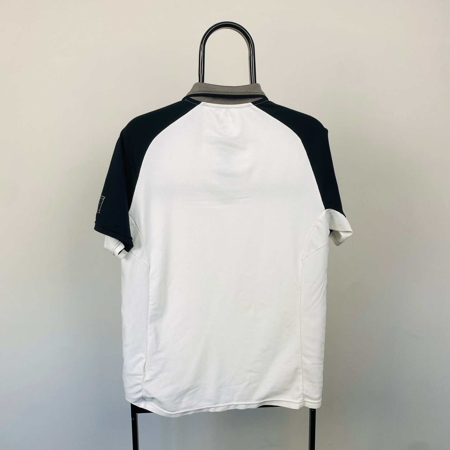 00s Nike Court Polo Shirt T-Shirt White Medium