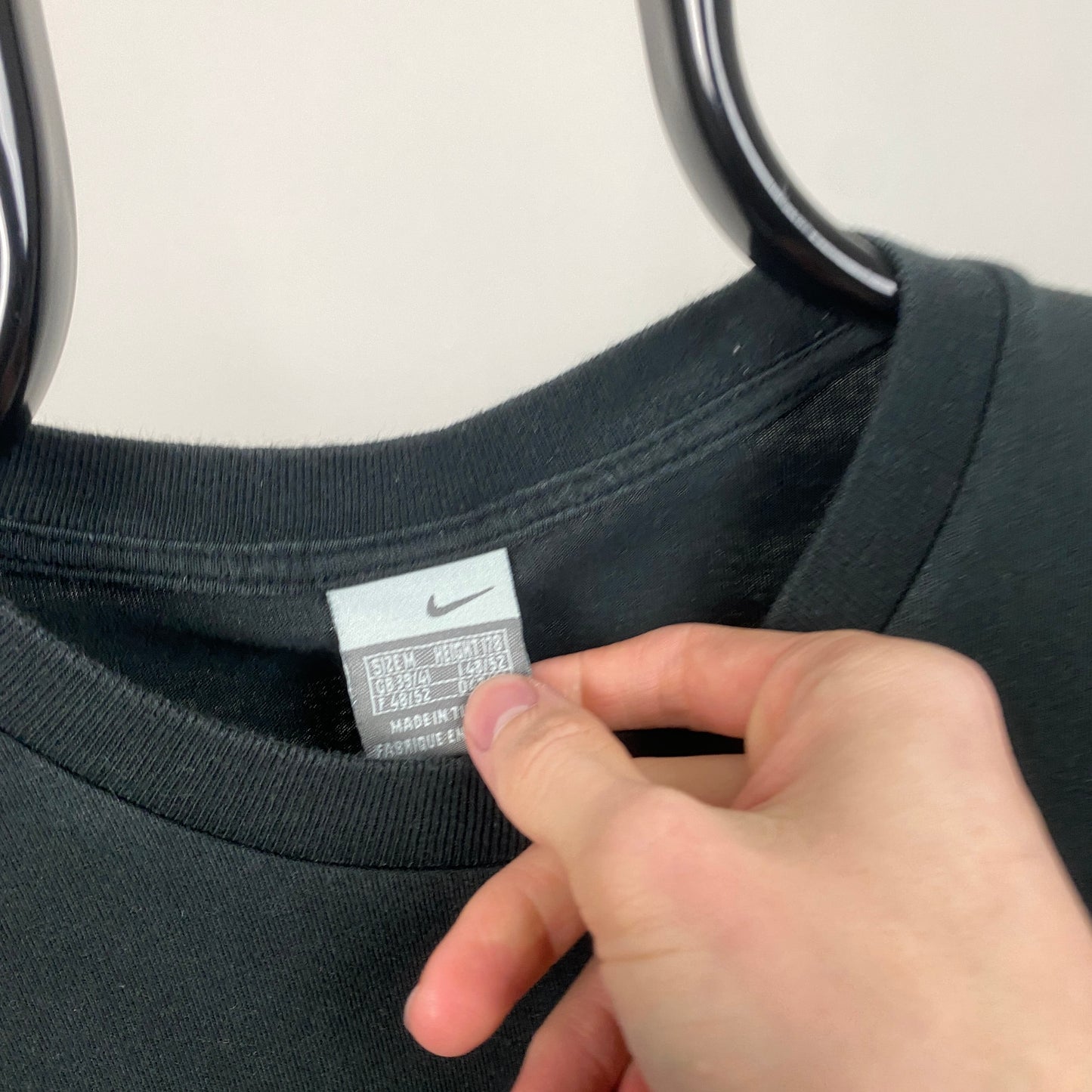 00s Nike Hex T-Shirt Black Medium