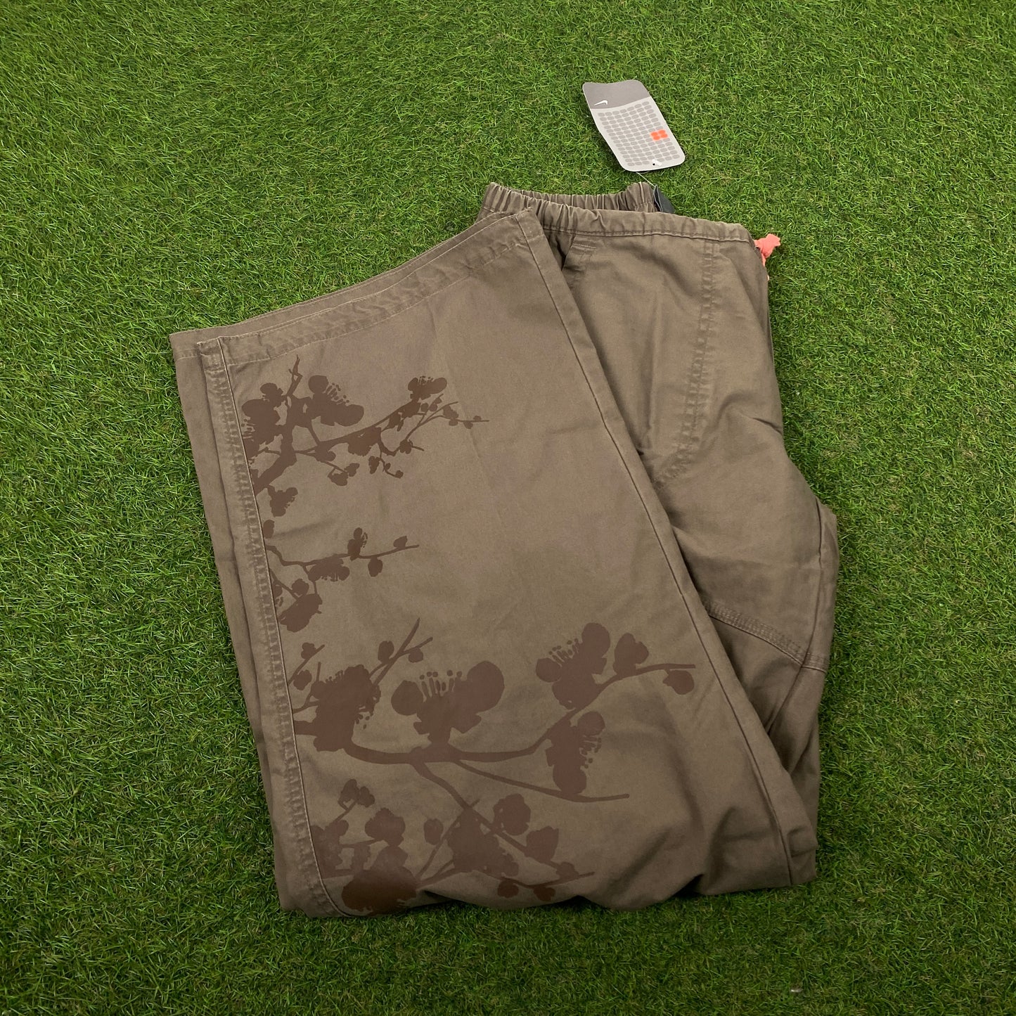 00s Nike Cargo Trousers Joggers Brown XS