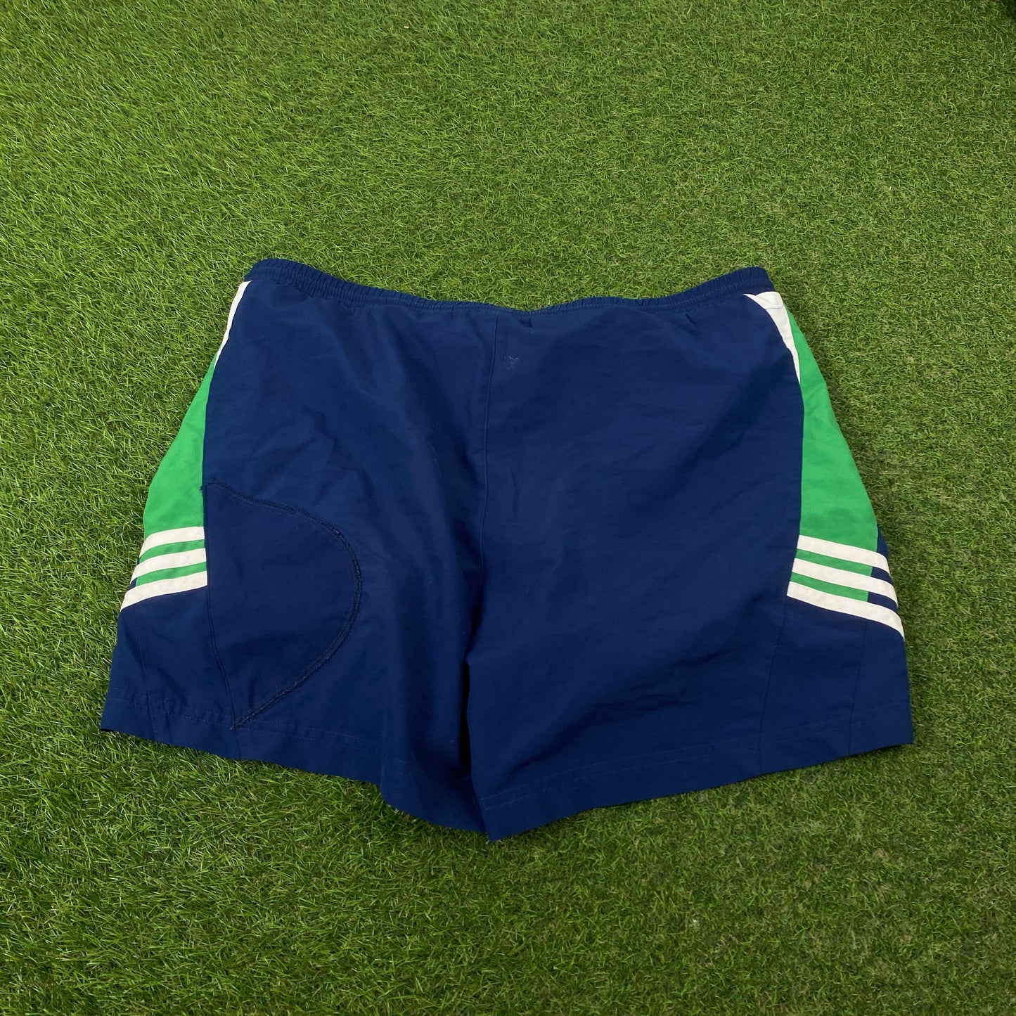 90s Adidas Shorts Blue Medium