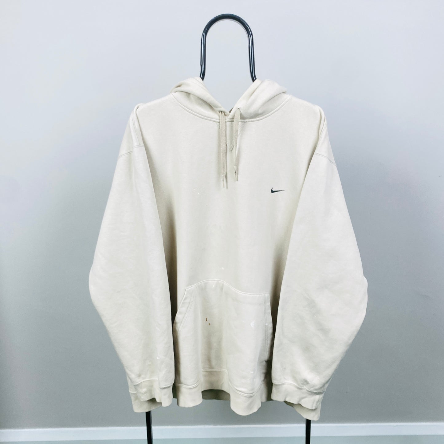 00s Nike Heavyweight Hoodie Brown XXL