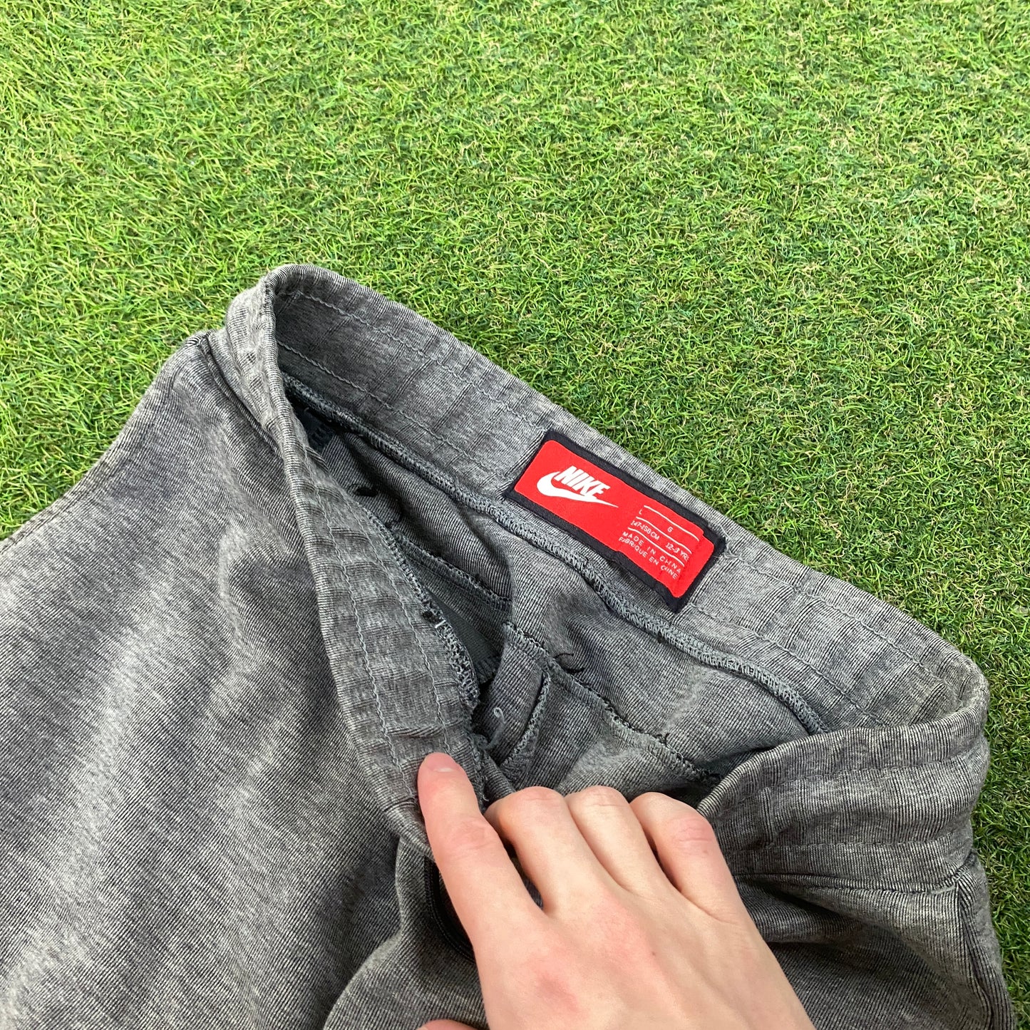 00s Nike Tech Fleece Shorts Grey XS