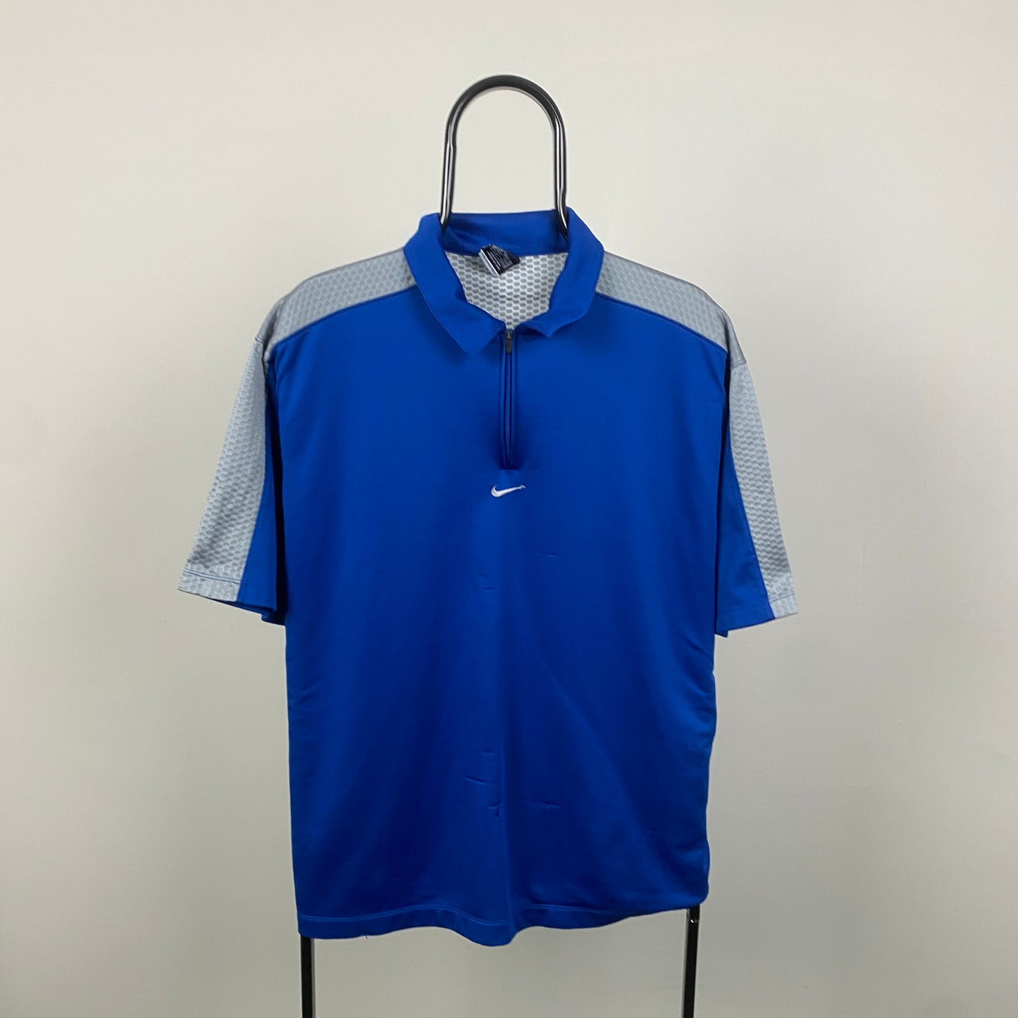 00s Nike Golf Sphere React T-Shirt Blue XL