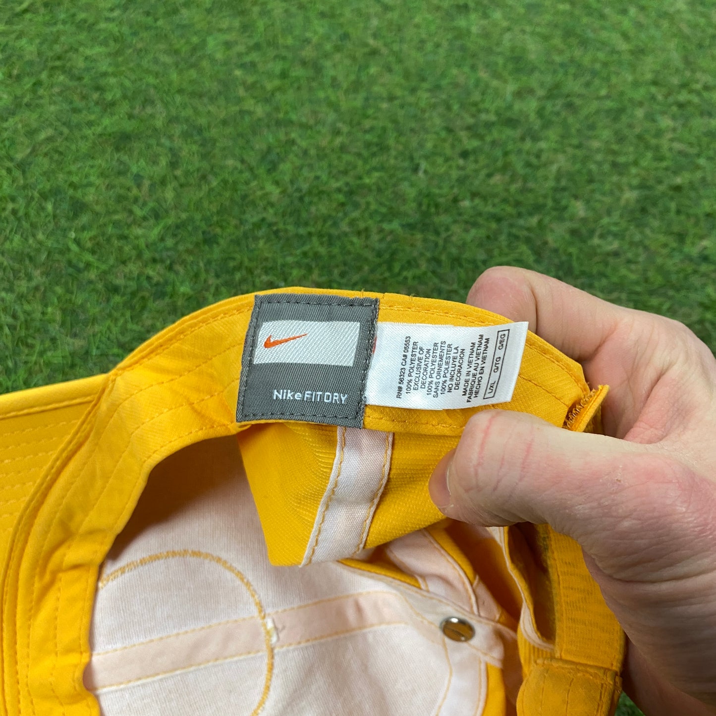 00s Nike Australia Football Hat Yellow