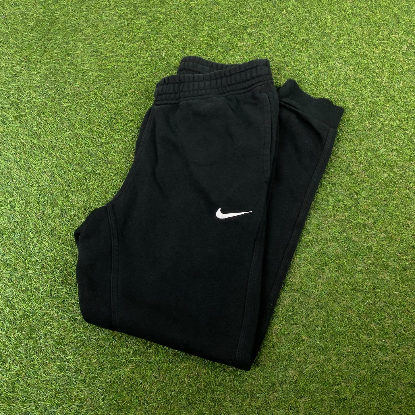00s Nike Cotton Joggers Black Small