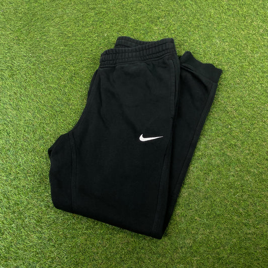 00s Nike Cotton Joggers Black Small