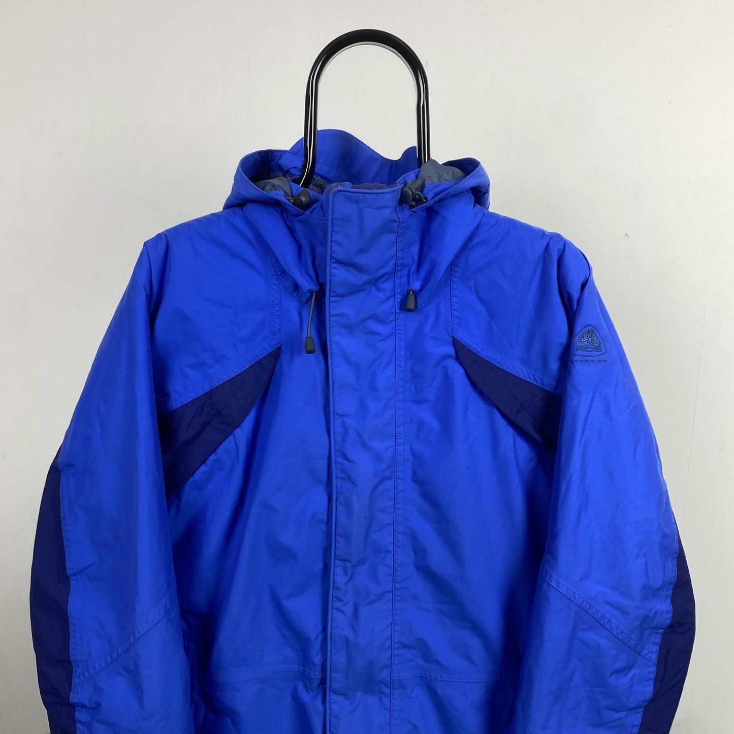 00s Nike ACG Waterproof Ski Coat Jacket Blue Womens Large
