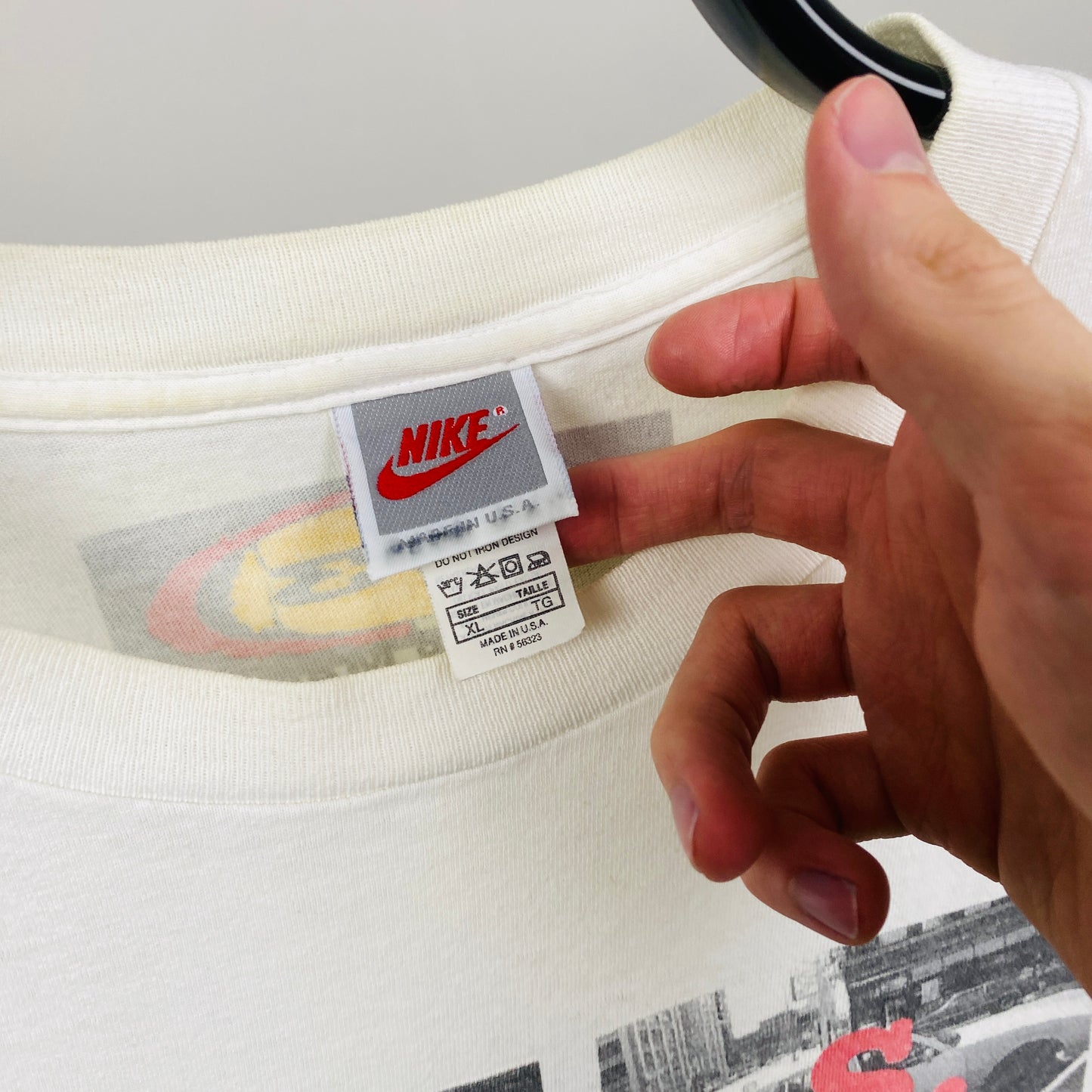 90s Nike Flushing Meadows Tennis T-Shirt White XL