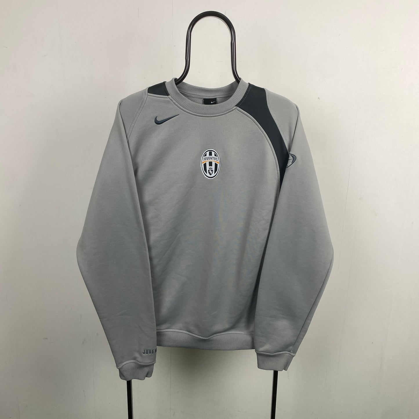 00s Nike Juventus Sweatshirt Grey Medium