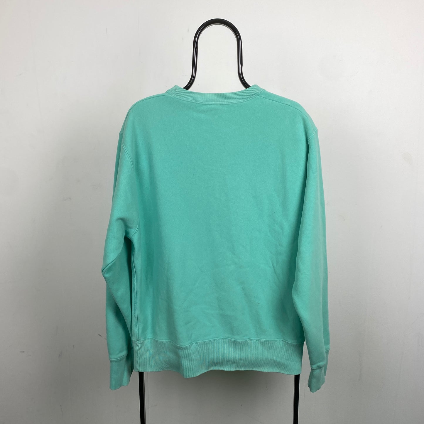 Retro Champion Sweatshirt Green Medium